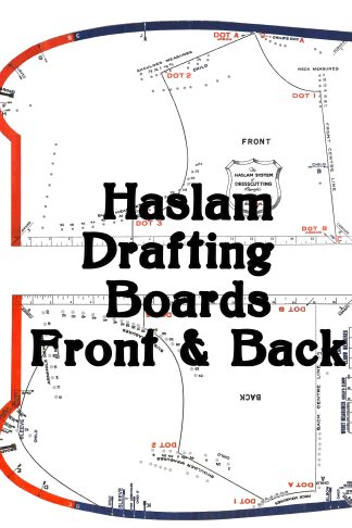 Haslam System of Dresscutting – Drafting Boards