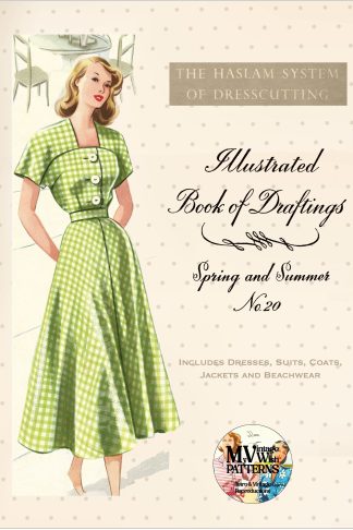1950s Haslam Dresscutting No. 20 – Dresses, Suits, Jackets & Beachwear