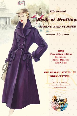 1953 Haslam Dresscutting No. 23 Coronation Edition – Dresses, Suits & Beachwear