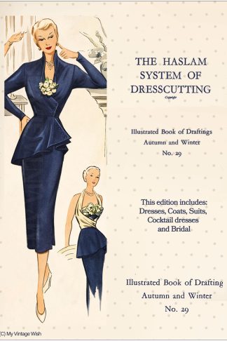 1950s Haslam Dresscutting No. 29 – Coats, Suits, Evening & Bridal Wear