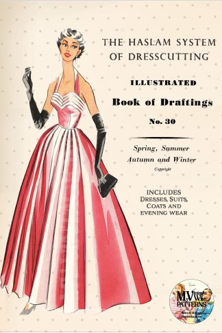 1950s Haslam Dresscutting No. 30 – Dresses, Suits, Coats & Evening Wear
