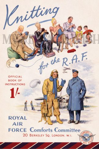 Knitting for the RAF – Vintage WWII Royal Air Force Knitting Patterns